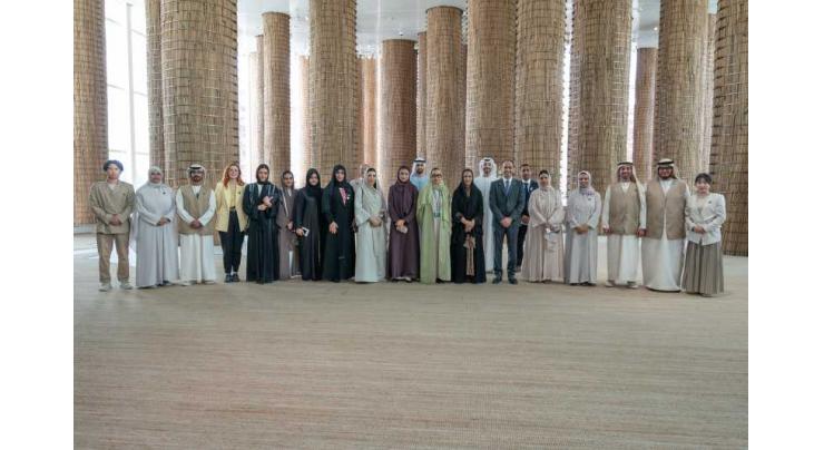 Shamma bint Mohammed delivers lecture on sustainability at Expo Osaka 2025's UAE Pavilion