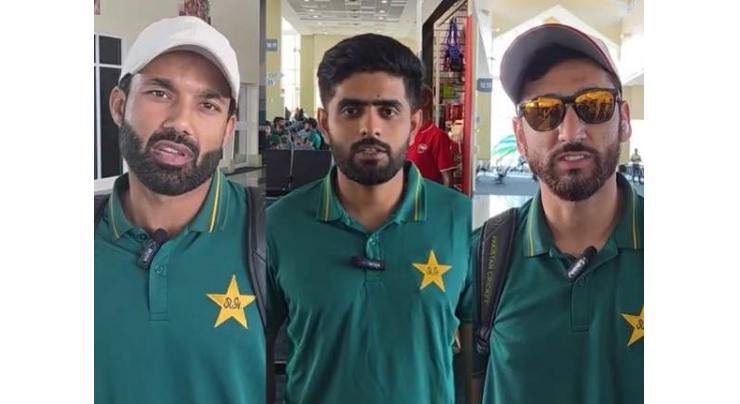 National cricketers extend heartfelt greetings on Pakistan Independence Day