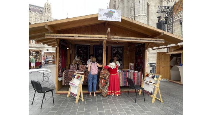 Azerbaijan Represented at the 39th International Folk Art Festival in Budapest