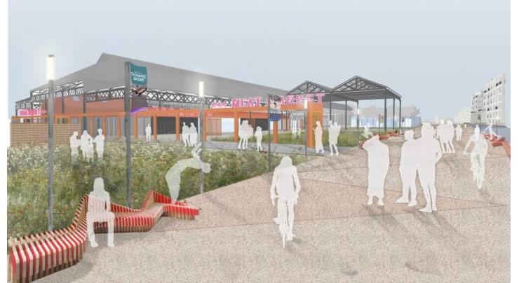 Main commercial markets being converted into pedestal zones