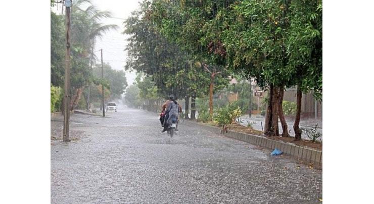 93 mm rain in Faisalabad