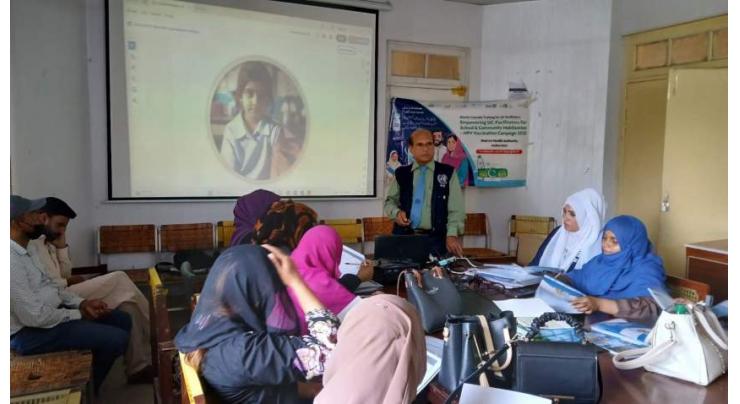 HPV Vaccination Campaign to protect young girls