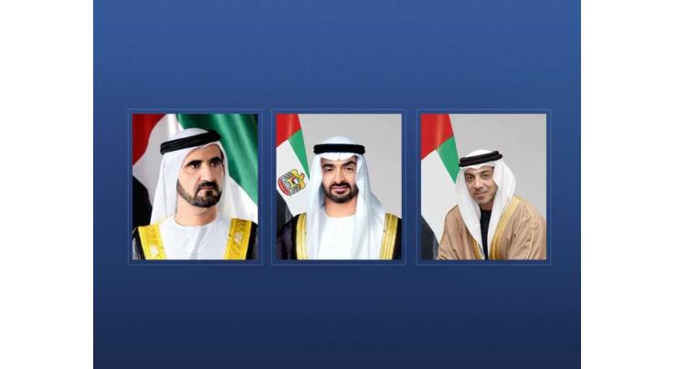 UAE President, VPs offer condolences to Saudi King on passing of mother of Prince Fahd bin Muqrin Al Saud