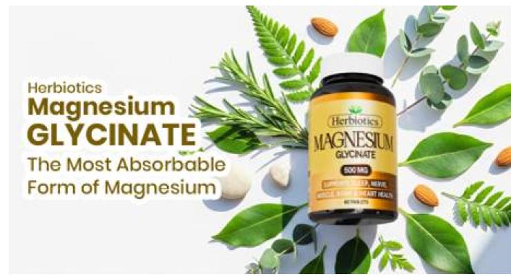 Herbiotics Magnesium Glycinate: The Most Absorbable Form of Magnesium