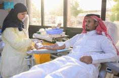 Saudi envoy organizes blood donation drive inspire ..