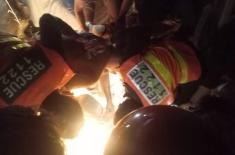 Six injured in Mardan accident
