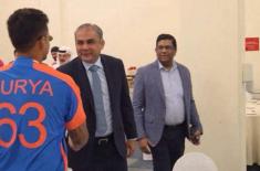 Suryakumar Yadav under fire for shaking hands with ..