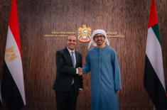 Abdullah bin Zayed, Egypt's Foreign Minister discu ..