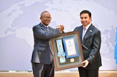 Guinea-Bissau President makes historic first Afric ..