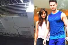 CCTV footage of firing outside actress Disha Patan ..