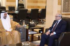 Lebanese Prime Minister receives President of Glob ..