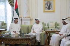 Hazza bin Zayed reviews progress of UAE National R ..