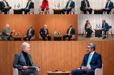 Abdullah bin Zayed meets number of foreign ministe ..
