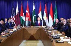 Trump meets muslim leaders in New York focus on Ga ..