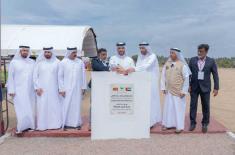 Sultan bin Ahmed lays foundation for Al Reeh Al Mu ..