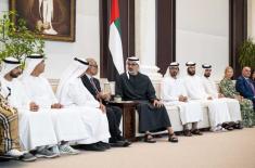 Khaled bin Mohamed bin Zayed receives guests, part ..