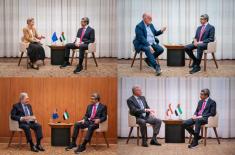 Abdullah bin Zayed meets foreign ministers, senior ..