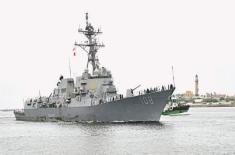 US Ship Wayne E Meyer concludes 2-day port call vi ..
