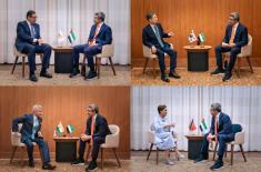 Abdullah bin Zayed meets foreign ministers, senior ..