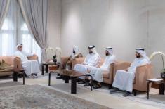 Sharjah Crown Prince receives reciter Raad Al Kurd ..