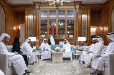 Hamdan bin Zayed receives Abu Dhabi Ports delegati ..