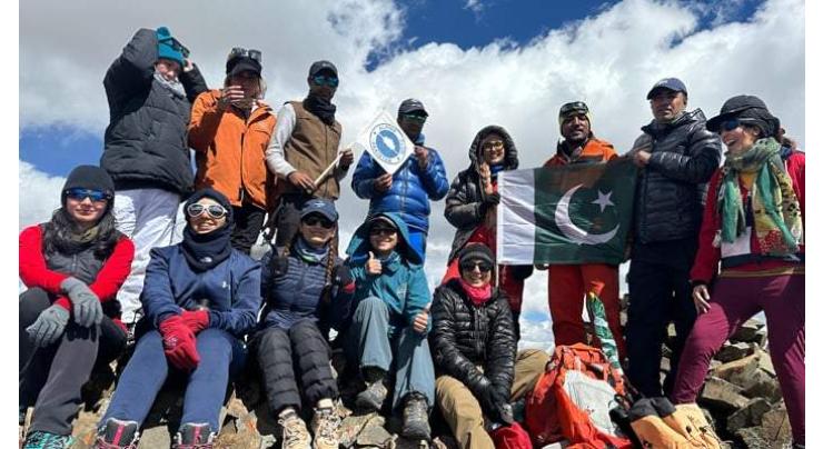 Pakistan’s 1st ever All Women Expedition summits Bari La Peak