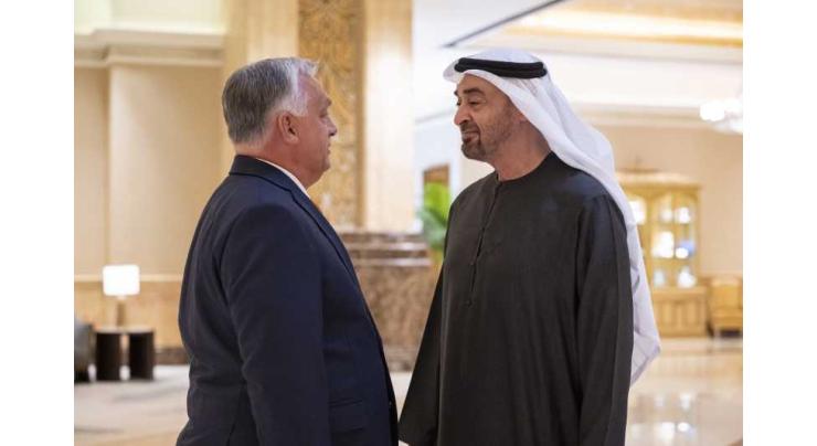 UAE President, Hungarian Prime Minister discuss bilateral relations