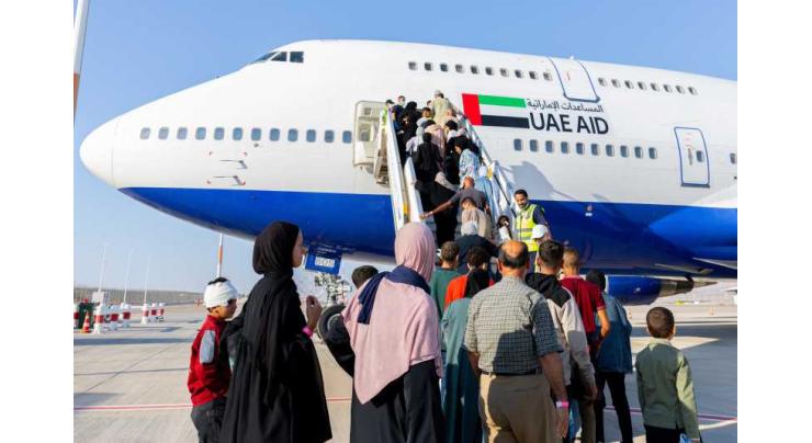Following President's directives, UAE conducts urgent medical evacuation for 119 patients & their families from Gaza