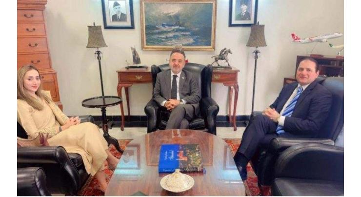 Misbah Khar meets Syrian Ambassador