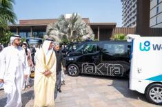 سعود بن صقر يشهد إطلاق المرحلة التجريبية الأولى للحافلات ..