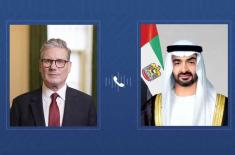 رئيس الدولة ورئيس وزراء بريطانيا يبحثان هاتفياً علاقات ..