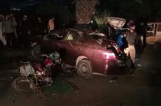One killed in Karachi traffic mishap