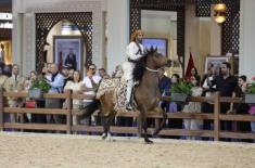 جناح الدولة بمعـرض الفـرس للجديدة بالمغرب يستقطب أعدادا ..