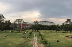 Beautification work at Liaquat Bagh in full swing