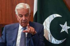 Pakistan’s delegation led by Defence Minister Kh ..