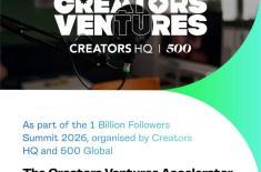 Creators Ventures Accelerator programme attracts 1 ..
