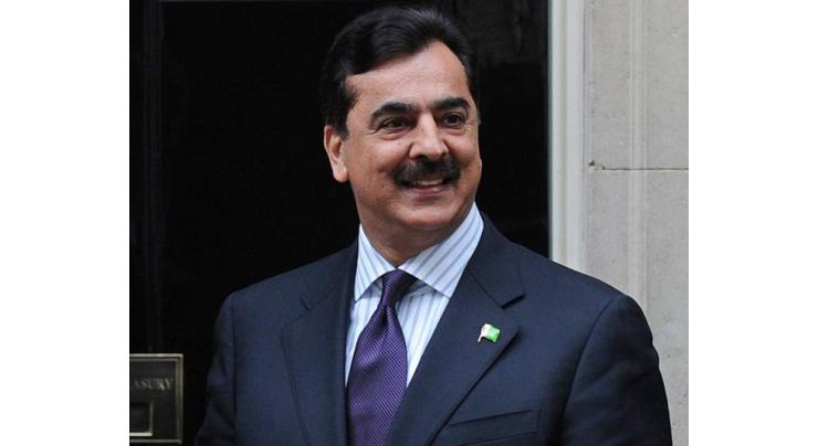 Fahd Haroon calls on acting President Yousuf Raza Gillani