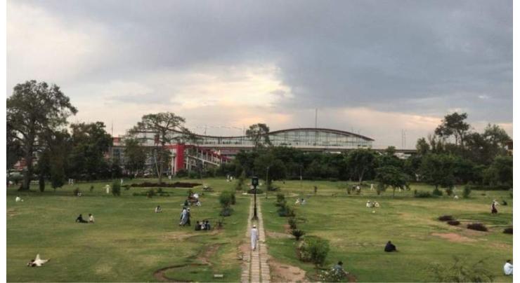 Beautification work at Liaquat Bagh in full swing