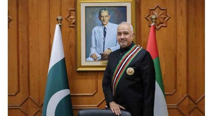 Ambassador Tirmizi, Russian official discuss avenues of collaboration