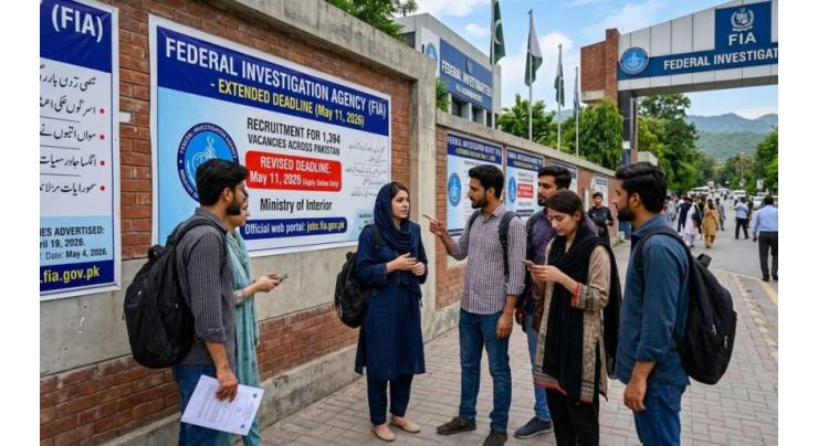 FIA extends deadline for 1,394 jobs till May 11
