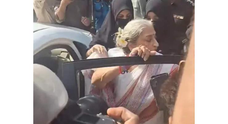 Sheema Kermani among women activists briefly detained outside Karachi Press Club