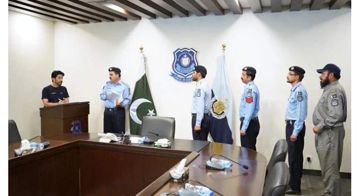 DIG, SSP visit A-Section Police Station to review ongoing improvements, overall conditions