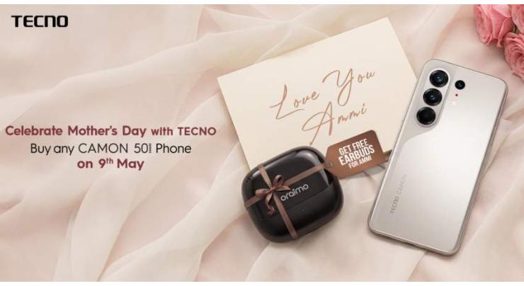 TECNO Pakistan Celebrates Mother’s Day with Special CAMON 50 Series Offer