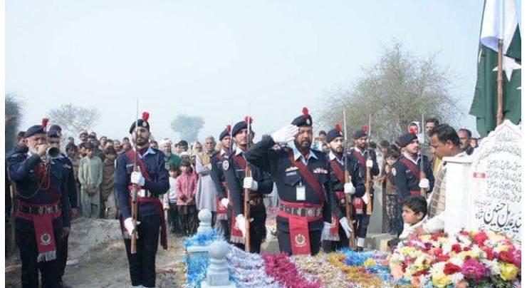 Tribute paid to martyred Head Constable on his anniversary