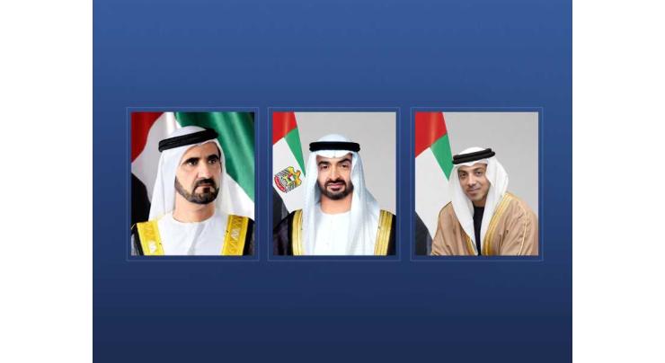 UAE President, VPs congratulate Governor General of Canada on appointment