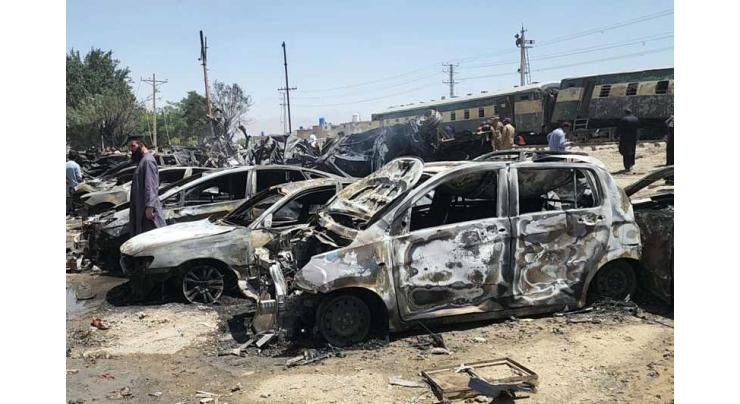 UN condemns train explosion in Pakistan