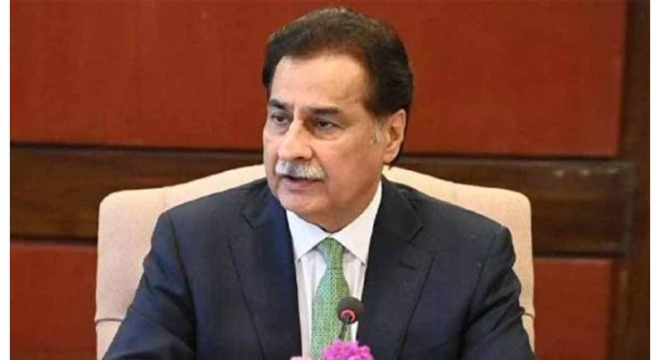 Speaker of National Assembly Sardar Ayaz Sadiq attends funeral ceremony of Iranian Supreme Leader