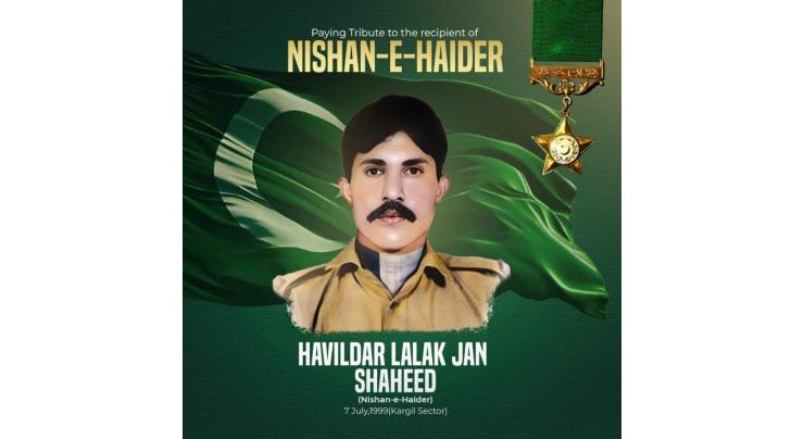 Nation Pays Tribute To Havildar Lalak Jan Shaheed On Martyrdom Anniversary – Nishan-e-Haider Hero Of Kargil