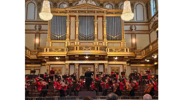 National Youth Orchestra Dubai makes history with international award, landmark Vienna performances