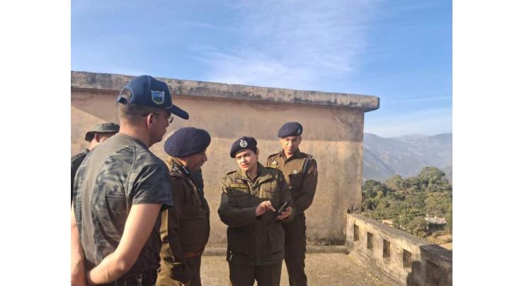 DIG reviews security in Khirthar mountains